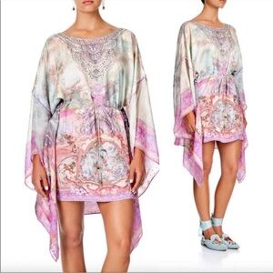 Camilla 100% silk short kaftan